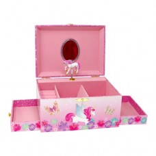 Music Jewellery Box - Unicorn Rainbow Luxury